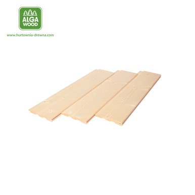 Parquet épicéa scandinave Softline 14 mm x 12,1 cm classe AB - ALGAWOOD | Dartank