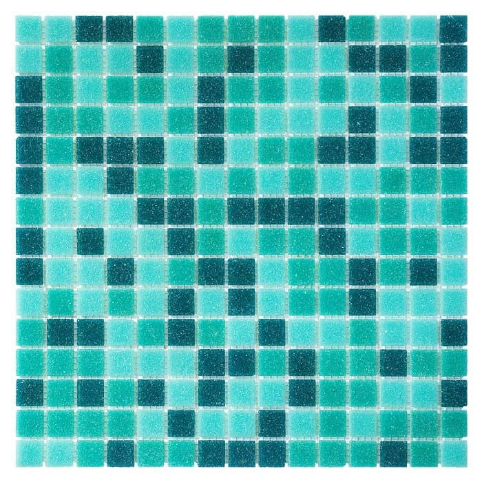 Mosaïque verre de quartz Lagon QMX
