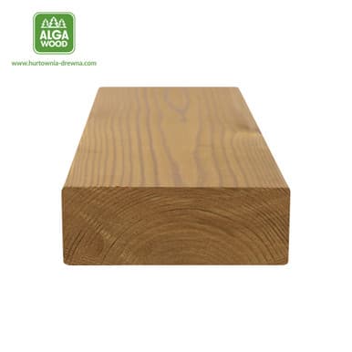 Planche thermo-traitée pin S4S 4,2 x 11,7 cm NATUR