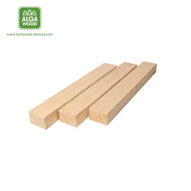 Solives poteaux carrés mélèze Sibérie 4,5 x 7 cm classe C - ALGAWOOD | Dartank