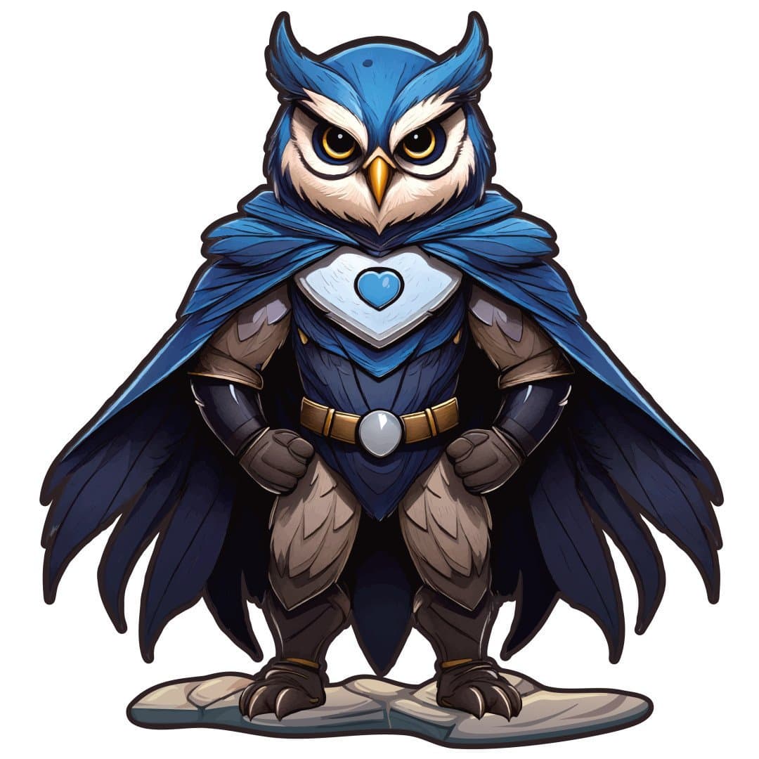 Papier peint autocollant Agent Owl