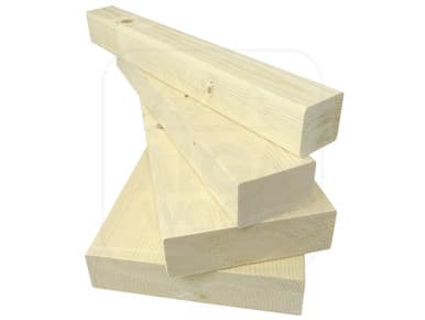 Bois de charpente épicéa scandinave C24 4,5 × 17 cm, longueur 2,40 à 4,80 m - ALGAWOOD | Dartank