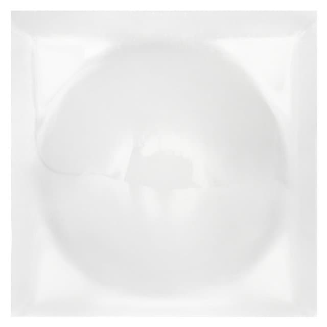 Décor en céramique blanche brillante C-CAP04
