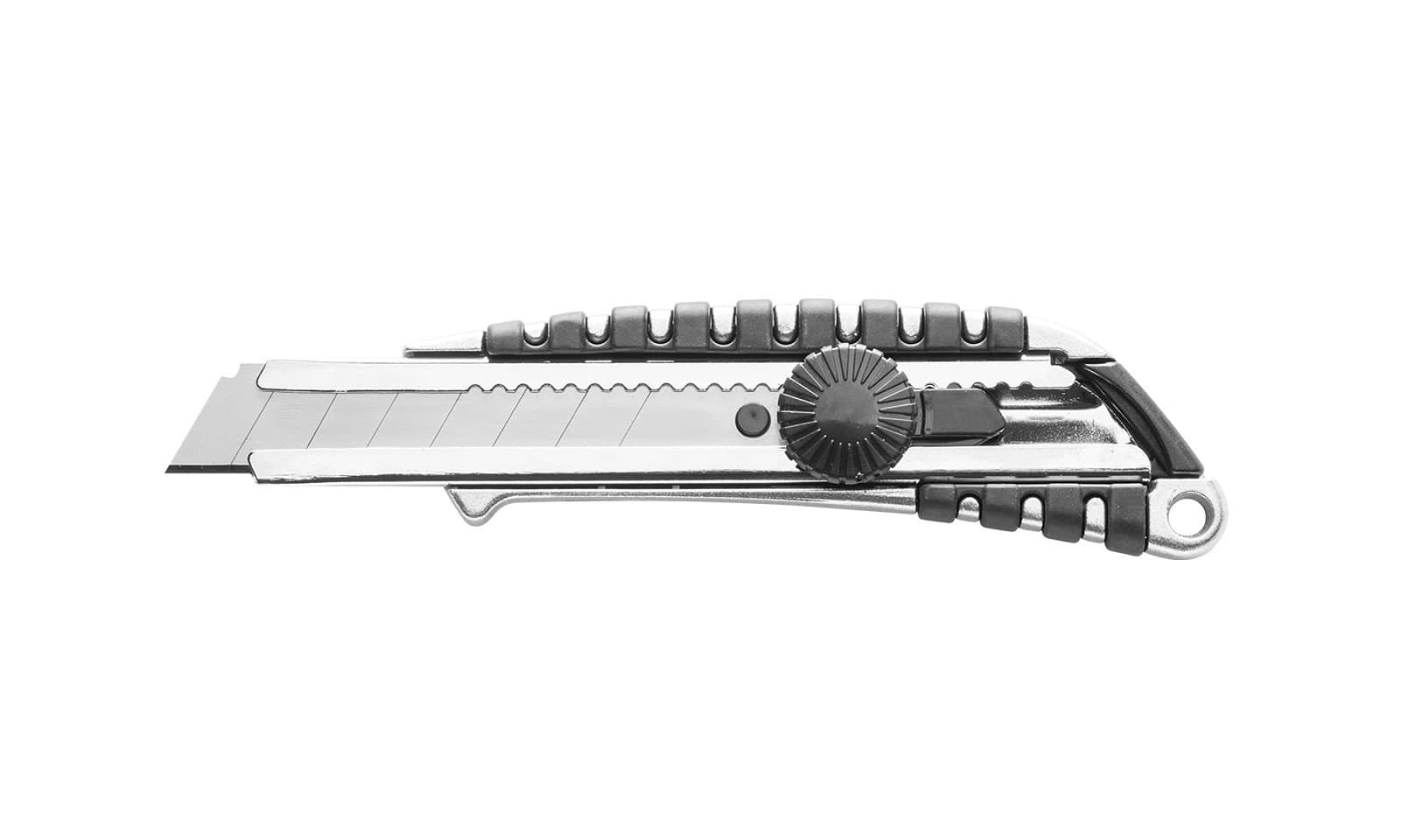 Couteau utilitaire en aluminium de 18 mm