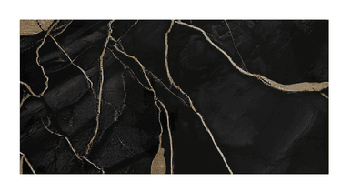 Lot de 240 carreaux décoratifs auto-adhésifs PS-0011 couvrant 43,2 m²- marbre noir et doré