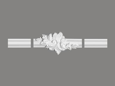 Connecteur bande murale MDD332-12 : Design motif Florale