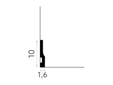 Plinthe Premium Mardom QS009P design original en escalier