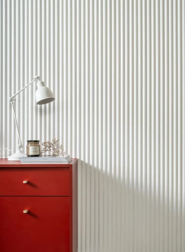 Panneau Mural Premium Duna WP001P 270cm Blanc Satiné