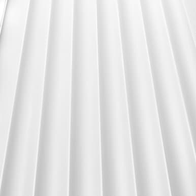 Panneau Mural Premium Duna WP001TP 200cm Blanc Satiné