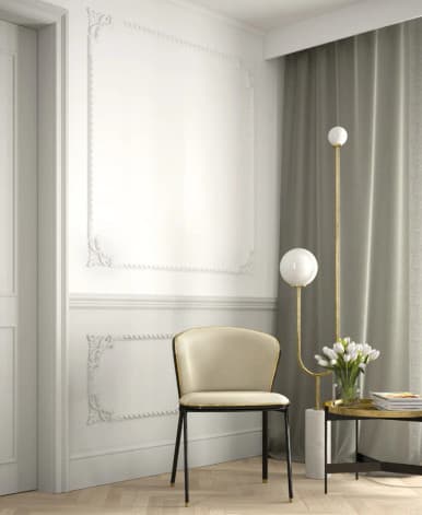 Cache Tringle à Rideau QL036 240cm Blanc Mate - Mardom Decor | Dartank