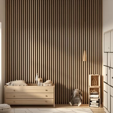 Lamelle Murale Chêne Clair Stretto L0102T - 200cm