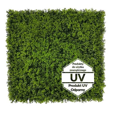 Tapis vert artificiel de cyprès UV 50x50 cm