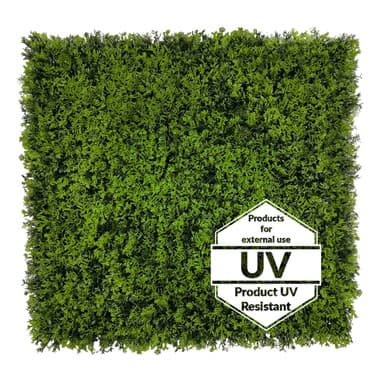 Tapis vert artificiel de cyprès UV 50x50 cm