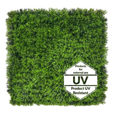Tapis vert artificiel Pina UV 50x50 cm