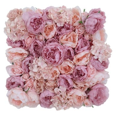 Mur floral Symphonie Rose 50x50 cm