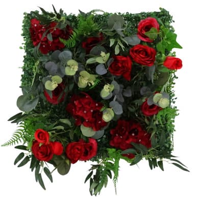 Mur floral Scarlet Eden 50x50 cm