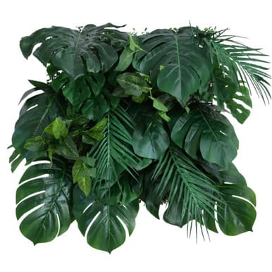 Mur vert Émeraude Jungle 50x50 cm - Green Designers | Dartank