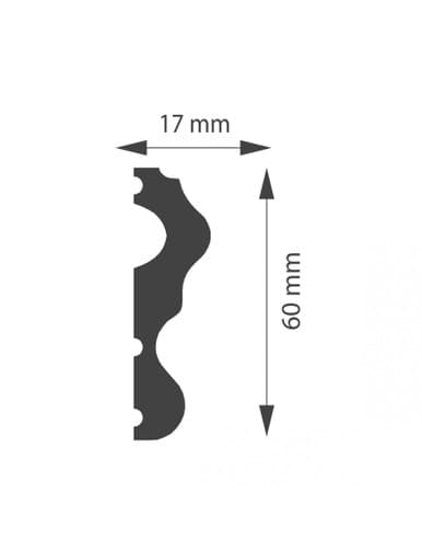 Carton de 56 mètres DW06I Moulure Murale DMS DECOR- 28 pièces - DMS DECOR | Dartank