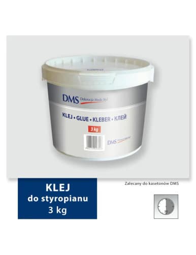 Colle pour polystyrène DMS Decor 3,0 kg - 8 pièces - DMS DECOR | Dartank