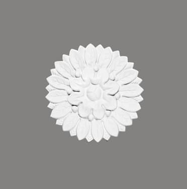 Rosace de plafond B3002 : ornée de superbes motifs floraux