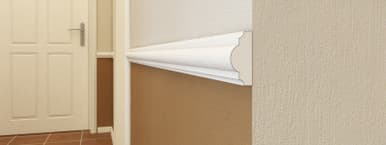 Moulure murale LS17 Profil Convexe Élégant - WMB | Dartank