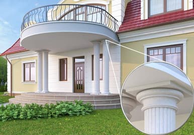 Chapiteau de colonne GK3 Design Élégant