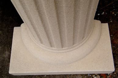 Colonne Décorative ondulé