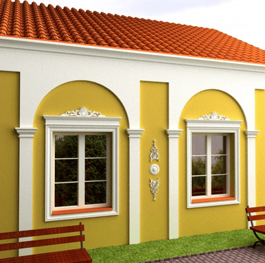 Relief Murale DK4 - Style baroque
