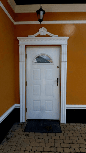 Relief Murale DK5 :forme de coquillage avec courbes fluides