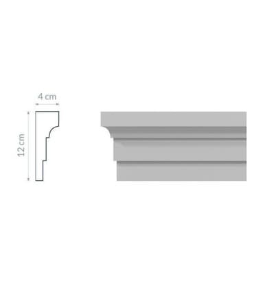 Moulure de Fenêtre L3 : effet architectural