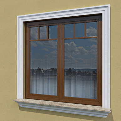 Moulure de Fenêtre L3 : effet architectural