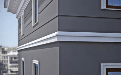 Corniche GM11 moderne : forme rectangulaire
