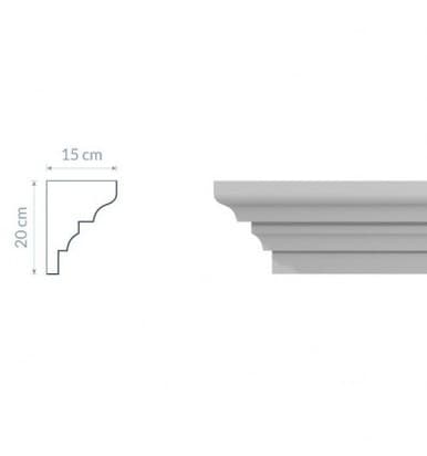 Corniche GW15 : Élégance et modernité avec un design sculpté