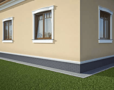 Corniche de socle GC5 profilé minimaliste subtilement arrondie