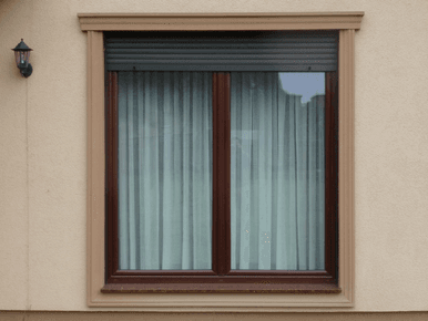 Corniche de fenêtre GO2 - style architectural traditionnel Personnalisée - Coupes et finition d’usine – gratuites.