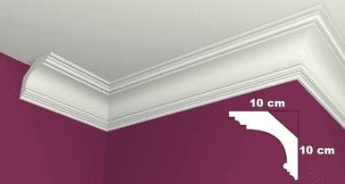 Corniche De Plafond LW1 Élégance et Fonctionnalité - WMB | Dartank
